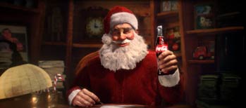 Santa Claus Coke Commercial